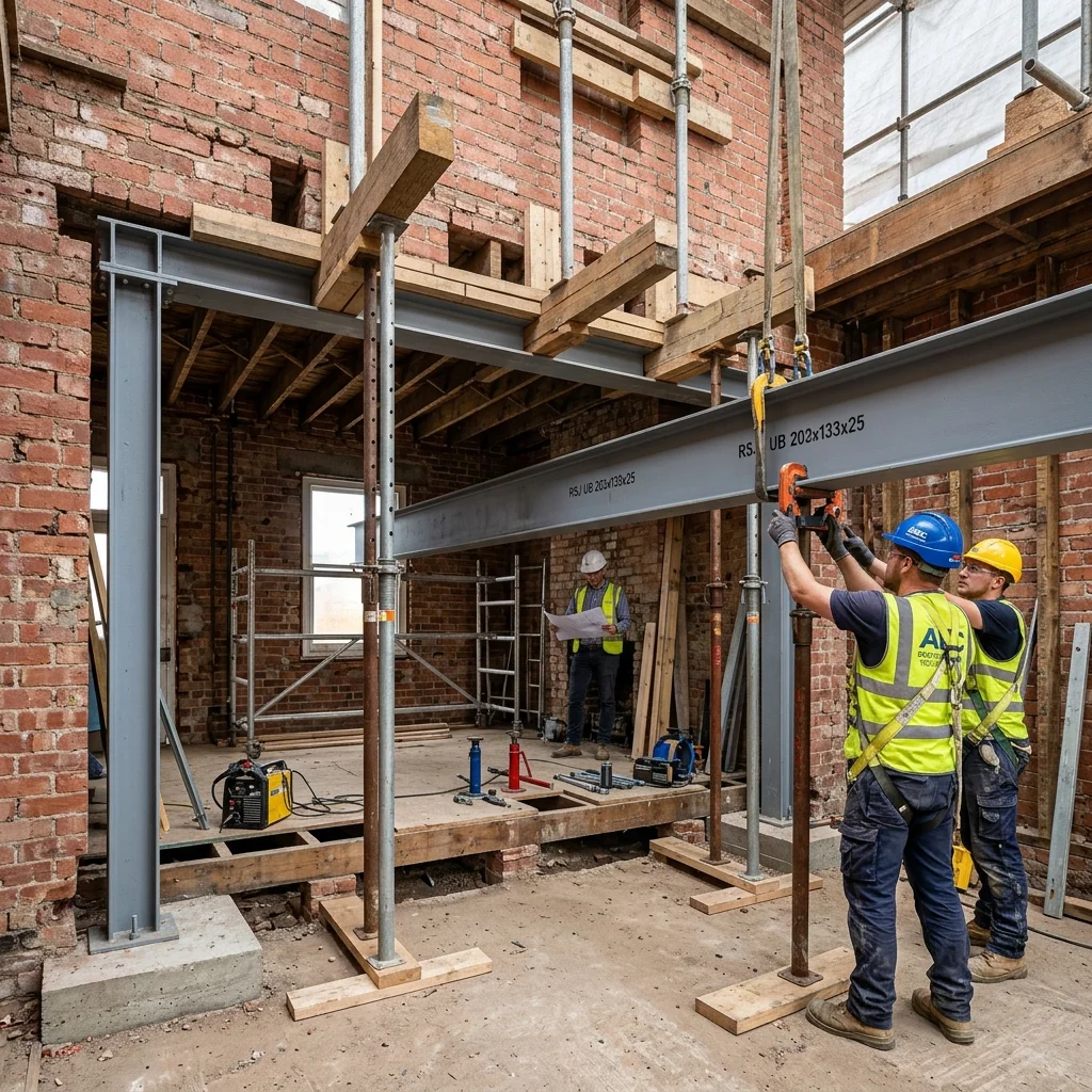 Steel framing structural blueprints layout